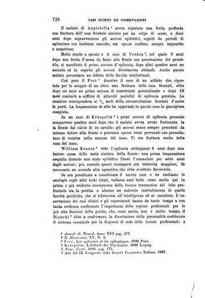 Rivista sperimentale di freniatria e medicina legale delle alienazioni mentali organo della Società freniatrica italiana