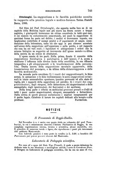 Rivista sperimentale di freniatria e medicina legale delle alienazioni mentali organo della Società freniatrica italiana