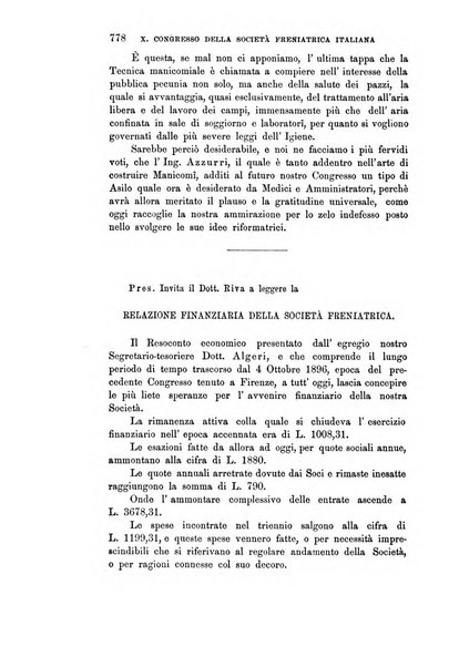 Rivista sperimentale di freniatria e medicina legale delle alienazioni mentali organo della Società freniatrica italiana