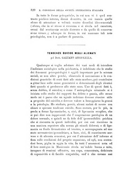 Rivista sperimentale di freniatria e medicina legale delle alienazioni mentali organo della Società freniatrica italiana