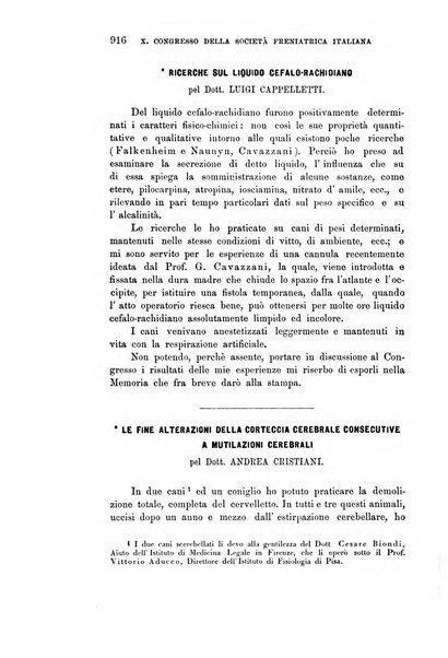 Rivista sperimentale di freniatria e medicina legale delle alienazioni mentali organo della Società freniatrica italiana