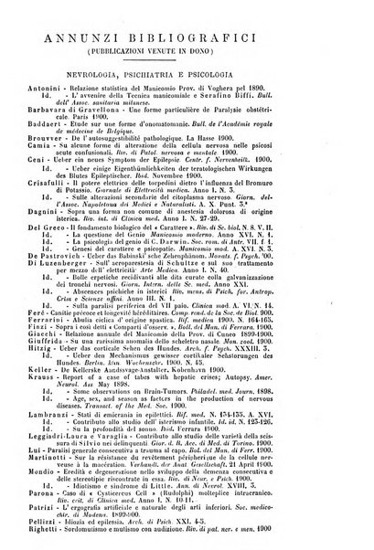 Rivista sperimentale di freniatria e medicina legale delle alienazioni mentali organo della Società freniatrica italiana