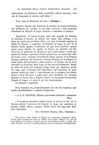 Rivista sperimentale di freniatria e medicina legale delle alienazioni mentali organo della Società freniatrica italiana