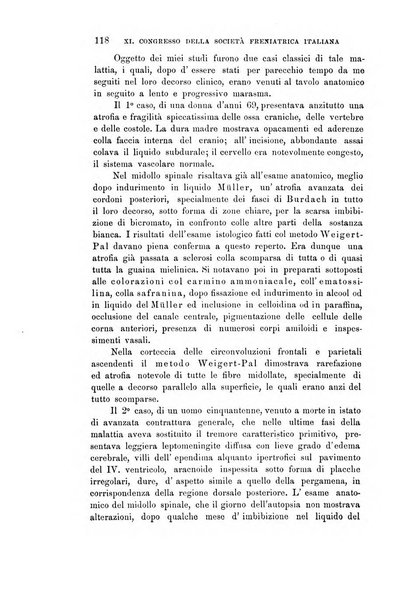 Rivista sperimentale di freniatria e medicina legale delle alienazioni mentali organo della Società freniatrica italiana