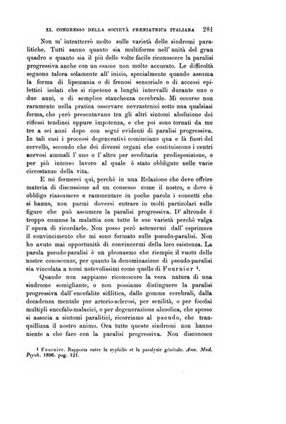 Rivista sperimentale di freniatria e medicina legale delle alienazioni mentali organo della Società freniatrica italiana