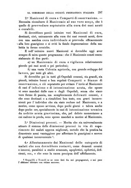 Rivista sperimentale di freniatria e medicina legale delle alienazioni mentali organo della Società freniatrica italiana