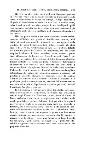 Rivista sperimentale di freniatria e medicina legale delle alienazioni mentali organo della Società freniatrica italiana