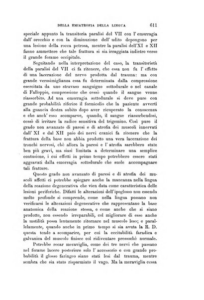 Rivista sperimentale di freniatria e medicina legale delle alienazioni mentali organo della Società freniatrica italiana