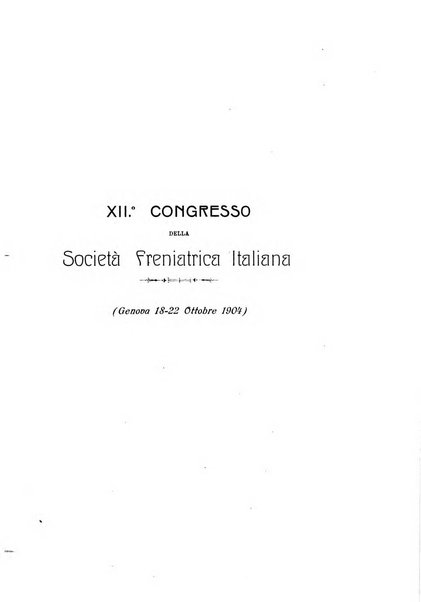 Rivista sperimentale di freniatria e medicina legale delle alienazioni mentali organo della Società freniatrica italiana