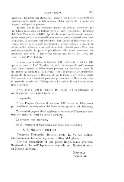 Rivista sperimentale di freniatria e medicina legale delle alienazioni mentali organo della Società freniatrica italiana