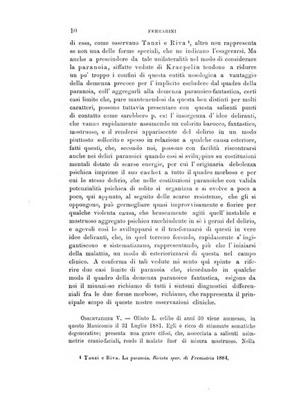 Rivista sperimentale di freniatria e medicina legale delle alienazioni mentali organo della Società freniatrica italiana