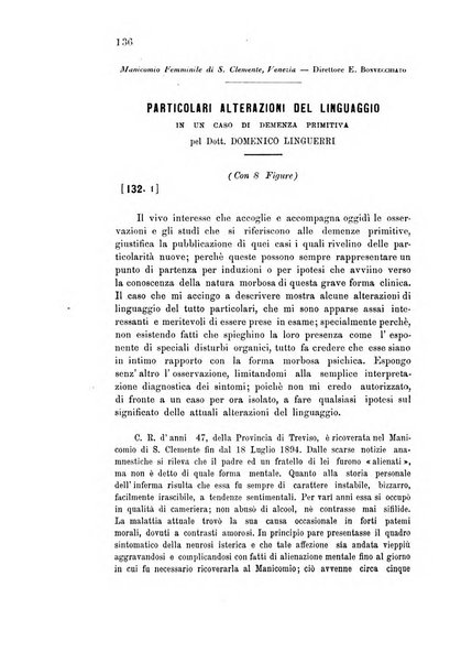 Rivista sperimentale di freniatria e medicina legale delle alienazioni mentali organo della Società freniatrica italiana