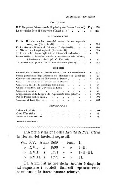 Rivista sperimentale di freniatria e medicina legale delle alienazioni mentali organo della Società freniatrica italiana