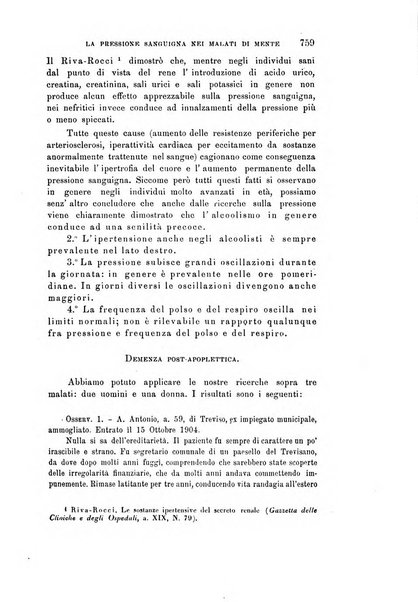 Rivista sperimentale di freniatria e medicina legale delle alienazioni mentali organo della Società freniatrica italiana