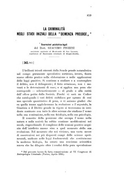 Rivista sperimentale di freniatria e medicina legale delle alienazioni mentali organo della Società freniatrica italiana