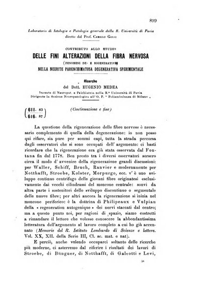 Rivista sperimentale di freniatria e medicina legale delle alienazioni mentali organo della Società freniatrica italiana