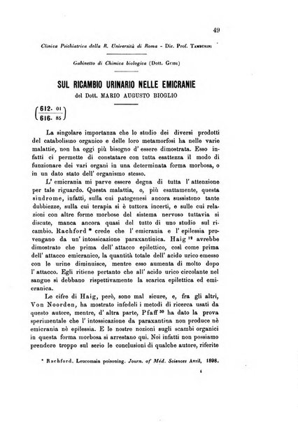 Rivista sperimentale di freniatria e medicina legale delle alienazioni mentali organo della Società freniatrica italiana