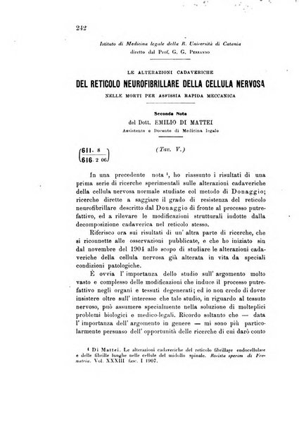 Rivista sperimentale di freniatria e medicina legale delle alienazioni mentali organo della Società freniatrica italiana