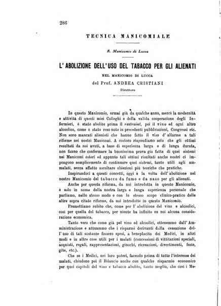 Rivista sperimentale di freniatria e medicina legale delle alienazioni mentali organo della Società freniatrica italiana