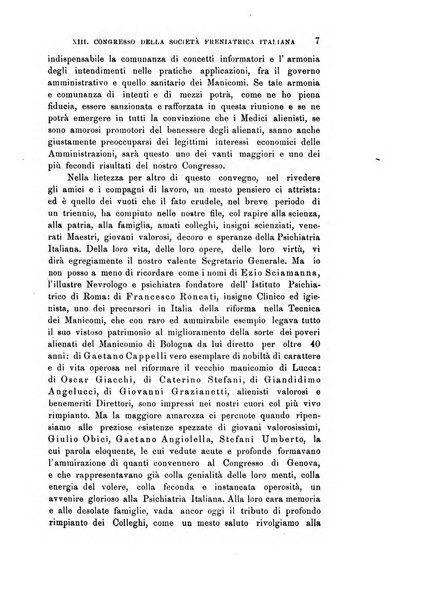 Rivista sperimentale di freniatria e medicina legale delle alienazioni mentali organo della Società freniatrica italiana