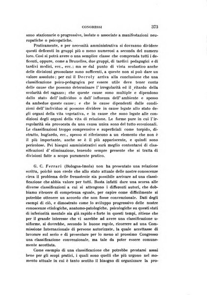 Rivista sperimentale di freniatria e medicina legale delle alienazioni mentali organo della Società freniatrica italiana