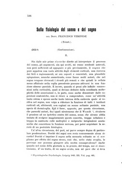 Rivista sperimentale di freniatria e medicina legale delle alienazioni mentali organo della Società freniatrica italiana