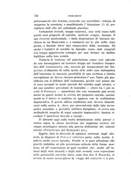 Rivista sperimentale di freniatria e medicina legale delle alienazioni mentali organo della Società freniatrica italiana