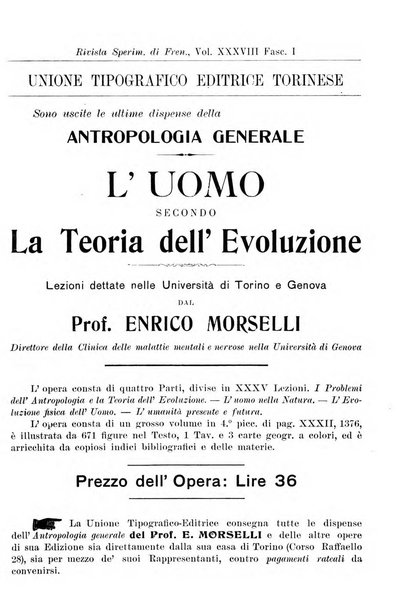 Rivista sperimentale di freniatria e medicina legale delle alienazioni mentali organo della Società freniatrica italiana