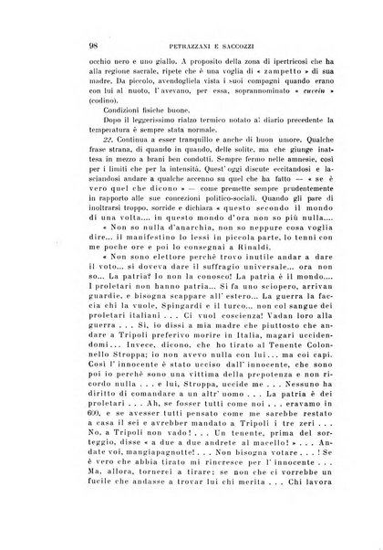 Rivista sperimentale di freniatria e medicina legale delle alienazioni mentali organo della Società freniatrica italiana