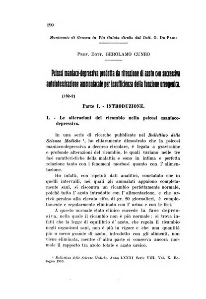 Rivista sperimentale di freniatria e medicina legale delle alienazioni mentali organo della Società freniatrica italiana