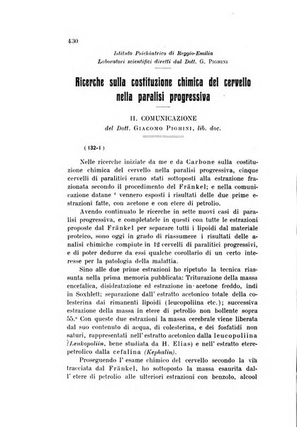 Rivista sperimentale di freniatria e medicina legale delle alienazioni mentali organo della Società freniatrica italiana