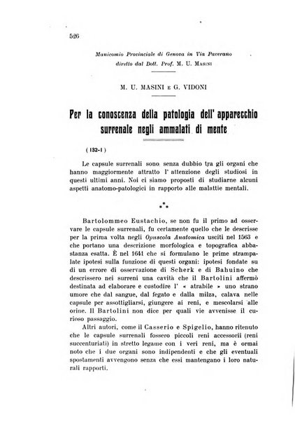 Rivista sperimentale di freniatria e medicina legale delle alienazioni mentali organo della Società freniatrica italiana