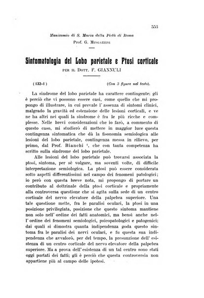 Rivista sperimentale di freniatria e medicina legale delle alienazioni mentali organo della Società freniatrica italiana