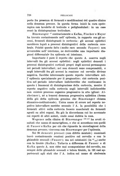 Rivista sperimentale di freniatria e medicina legale delle alienazioni mentali organo della Società freniatrica italiana