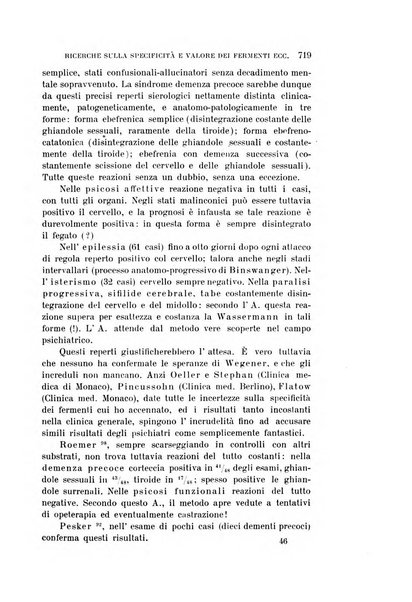 Rivista sperimentale di freniatria e medicina legale delle alienazioni mentali organo della Società freniatrica italiana