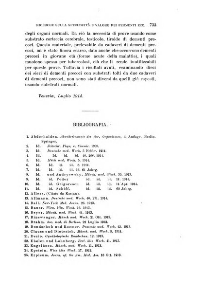 Rivista sperimentale di freniatria e medicina legale delle alienazioni mentali organo della Società freniatrica italiana