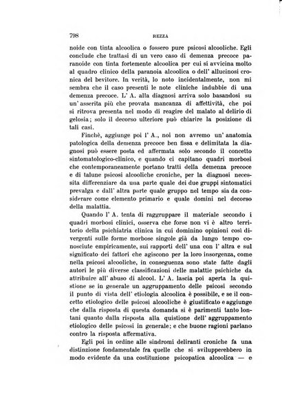 Rivista sperimentale di freniatria e medicina legale delle alienazioni mentali organo della Società freniatrica italiana