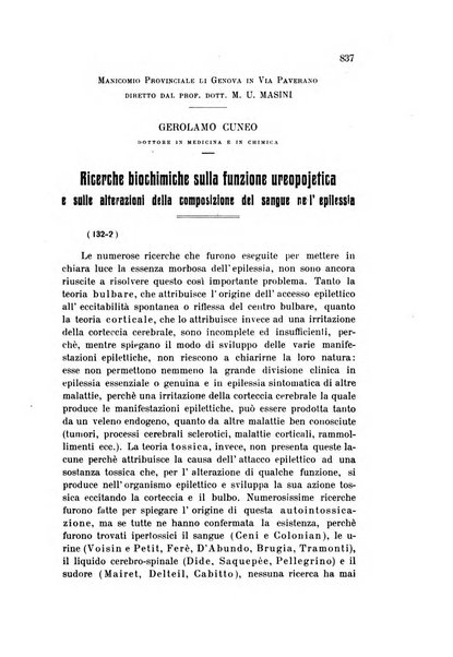 Rivista sperimentale di freniatria e medicina legale delle alienazioni mentali organo della Società freniatrica italiana