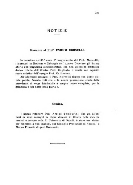 Rivista sperimentale di freniatria e medicina legale delle alienazioni mentali organo della Società freniatrica italiana