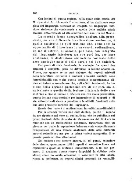 Rivista sperimentale di freniatria e medicina legale delle alienazioni mentali organo della Società freniatrica italiana