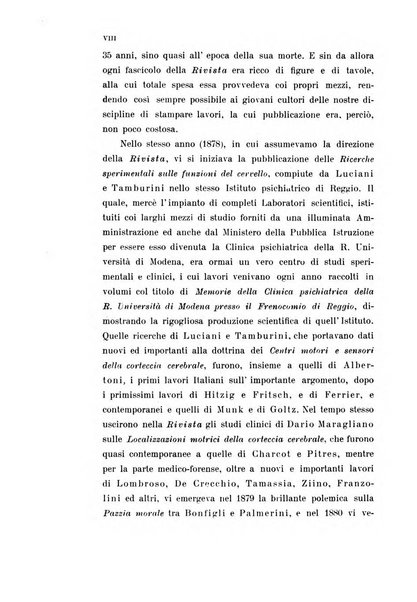 Rivista sperimentale di freniatria e medicina legale delle alienazioni mentali organo della Società freniatrica italiana