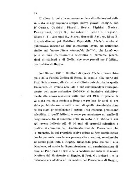 Rivista sperimentale di freniatria e medicina legale delle alienazioni mentali organo della Società freniatrica italiana