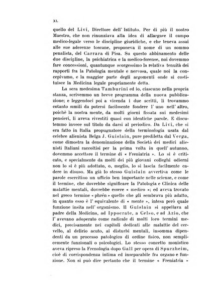 Rivista sperimentale di freniatria e medicina legale delle alienazioni mentali organo della Società freniatrica italiana