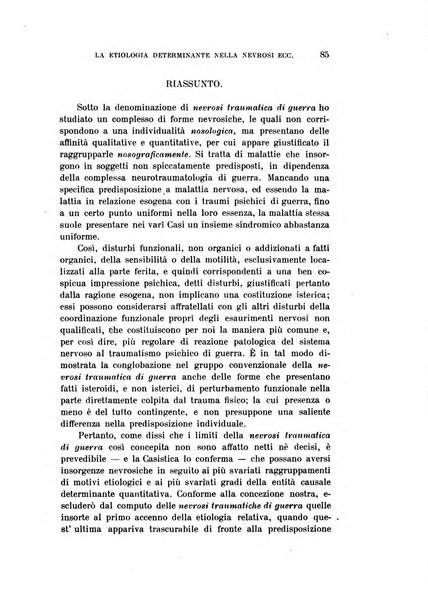 Rivista sperimentale di freniatria e medicina legale delle alienazioni mentali organo della Società freniatrica italiana