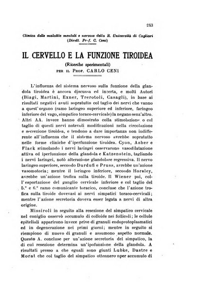 Rivista sperimentale di freniatria e medicina legale delle alienazioni mentali organo della Società freniatrica italiana