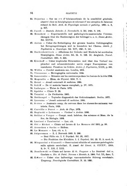 Rivista sperimentale di freniatria e medicina legale delle alienazioni mentali organo della Società freniatrica italiana