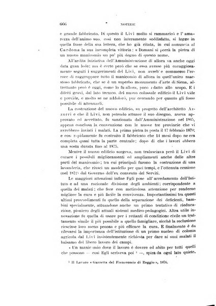 Rivista sperimentale di freniatria e medicina legale delle alienazioni mentali organo della Società freniatrica italiana