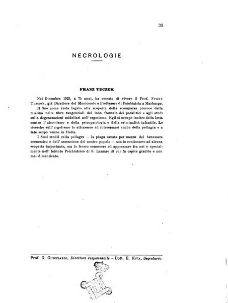 Rivista sperimentale di freniatria e medicina legale delle alienazioni mentali organo della Società freniatrica italiana