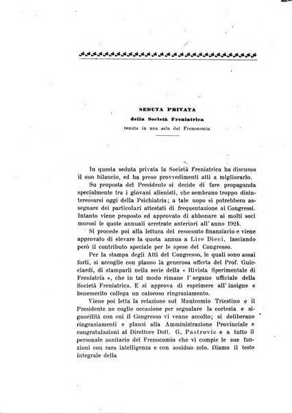 Rivista sperimentale di freniatria e medicina legale delle alienazioni mentali organo della Società freniatrica italiana