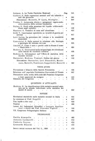 Rivista sperimentale di freniatria e medicina legale delle alienazioni mentali organo della Società freniatrica italiana